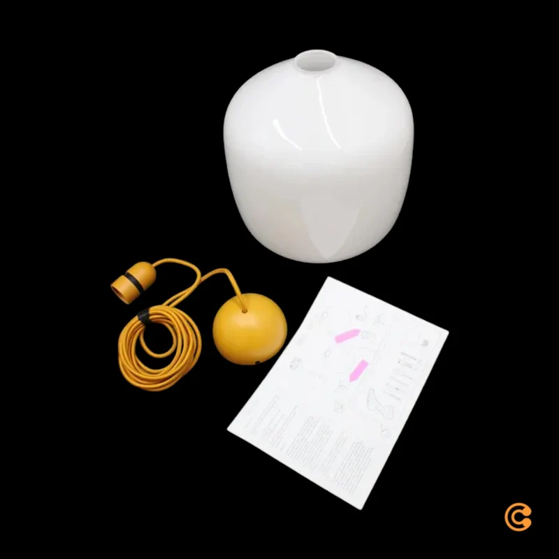 C-Ware HAY Pendelleuchte Hängeleuchte Glasleuchte Buoy amber yellow SIEHE TEXT/FOTO