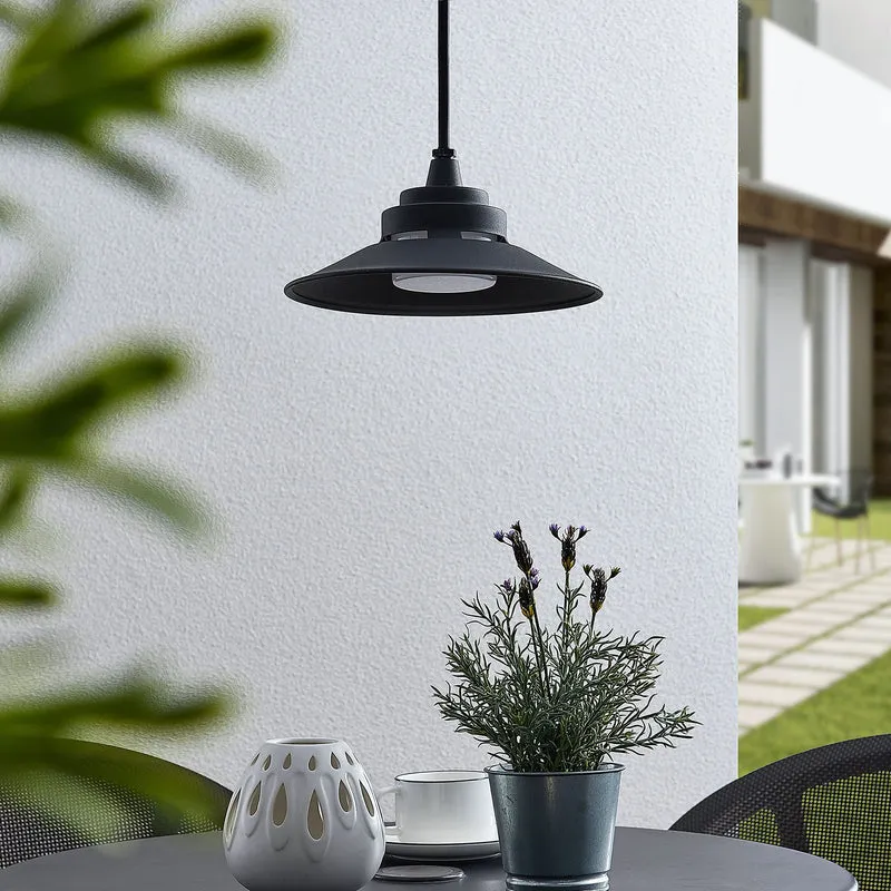 B-Ware Lindby Außenhängeleuchte Pendellampe LED Cassia dunkelgrau Außenbereich631