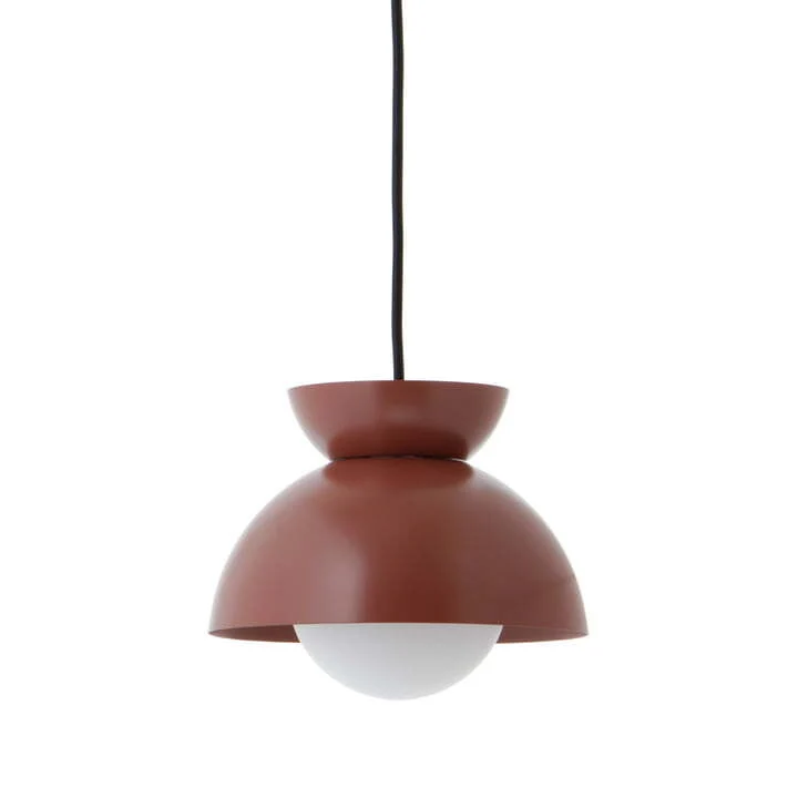B-Ware Frandsen Butterfly Pendelleuchte Hängeleuchte Deckenlampe Ø 21 cm x H 18 cm rot