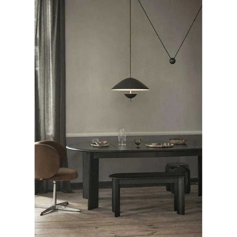 B-Ware ferm LIVING Hängeleuchte Lod Pendelleuchte Lampe Leuchte schwarz Eisen Ø50cm165