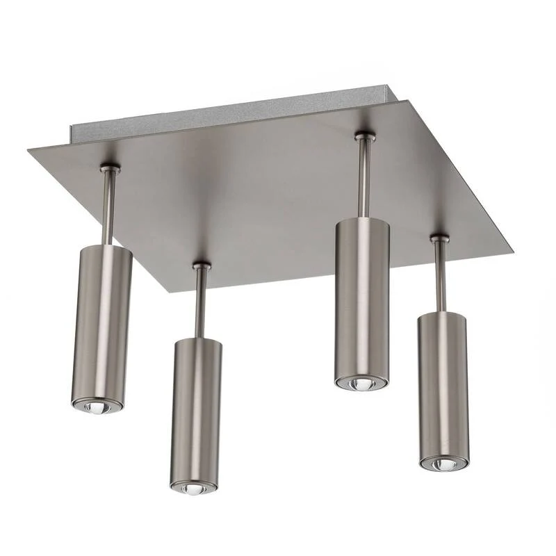 B-Ware Pujol Iluminación LED-Deckenstrahler Hängelampe Deckenlampe Lampe 4-flammig LED