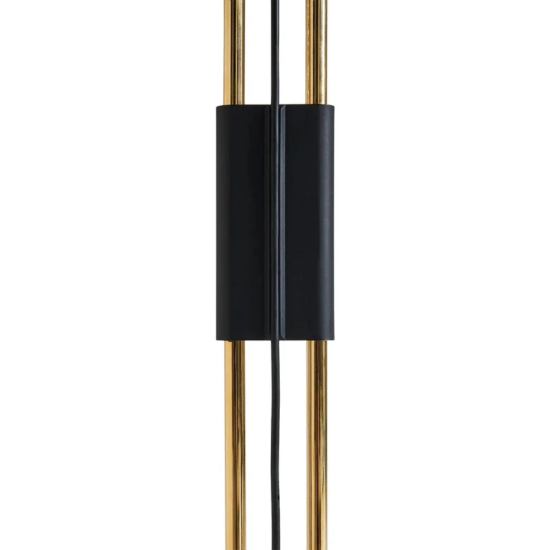 B-Ware HAY Stehleuchte Stehlampe LED Matin Pfirsich Baumwollschirm Messing modern