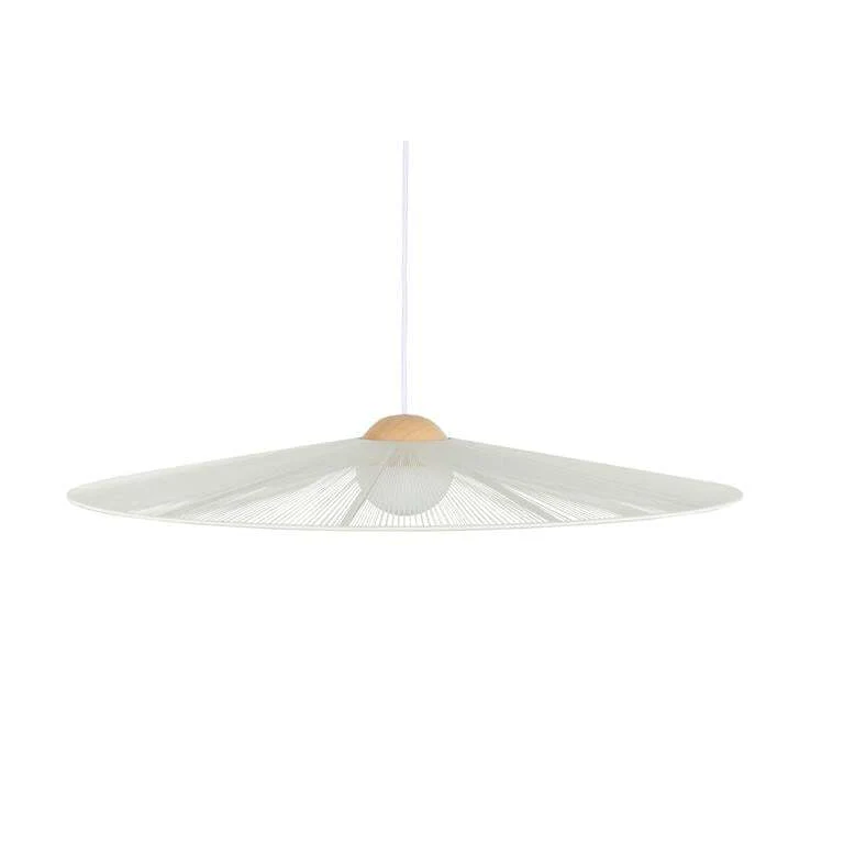 B-Ware Zuiver Belle Hängeleuchte Pendelleuchte Lampe rund 80cm beige Eisen