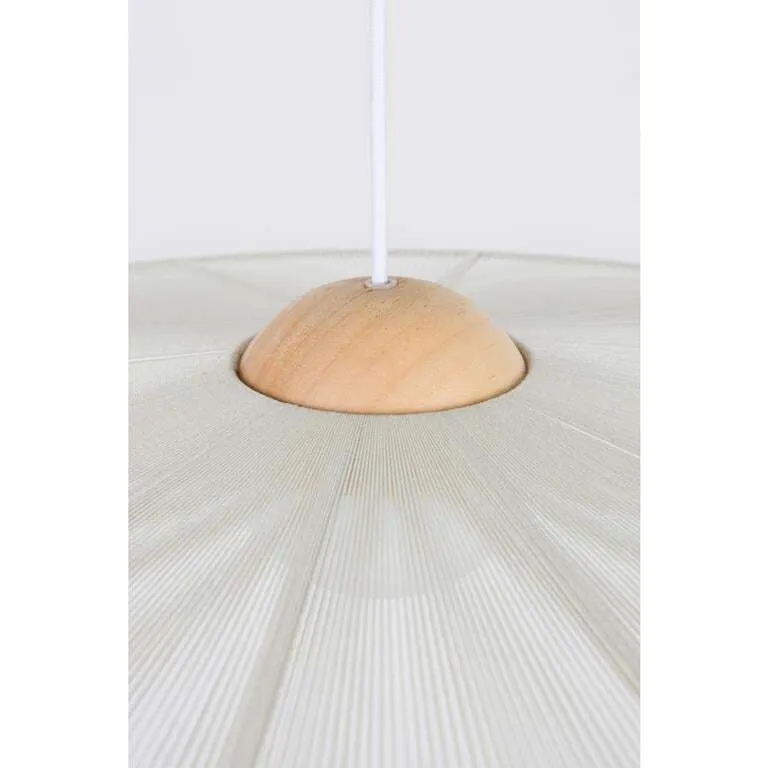 B-Ware Zuiver Belle Hängeleuchte Pendelleuchte Lampe rund 80cm beige Eisen