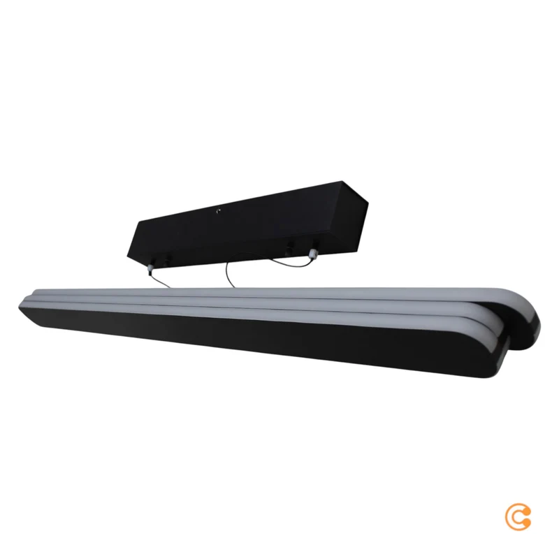 B-Ware Paul Neuhaus Pendelleuchte Hängelampe LED ADRIANA ROUND schwarz dimmbar Touch