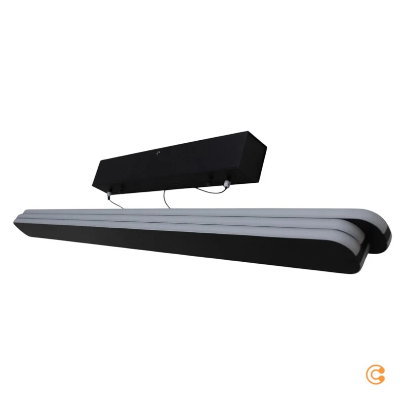 B-Ware Paul Neuhaus Pendelleuchte Hängelampe LED ADRIANA ROUND schwarz dimmbar Touch