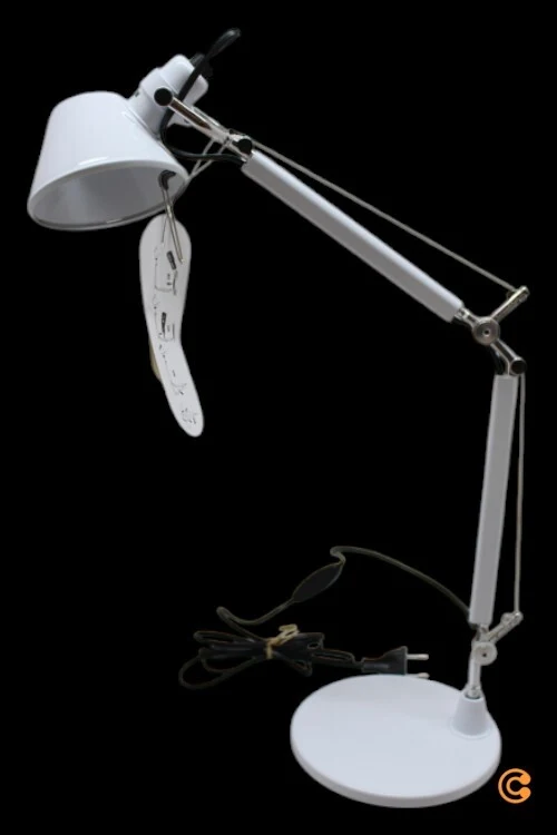 Tolomeo Micro Tischlampe Tischlampe Schreibtischlampe Lampe Leuchte Weiß E14
