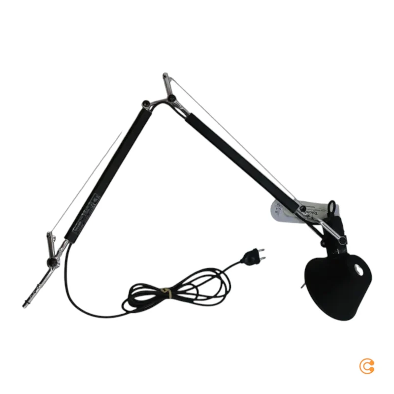 B-Ware Tolomeo Mini Tischleuchte Lampe Schreibtischleuchte schwarz Aluminium