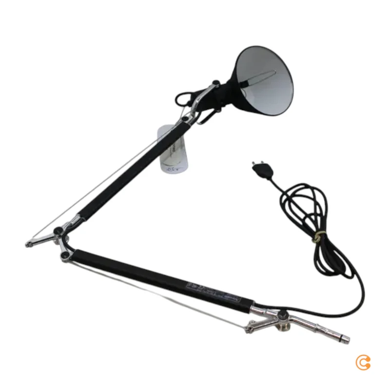 B-Ware Tolomeo Mini Tischleuchte Lampe Schreibtischleuchte schwarz Aluminium