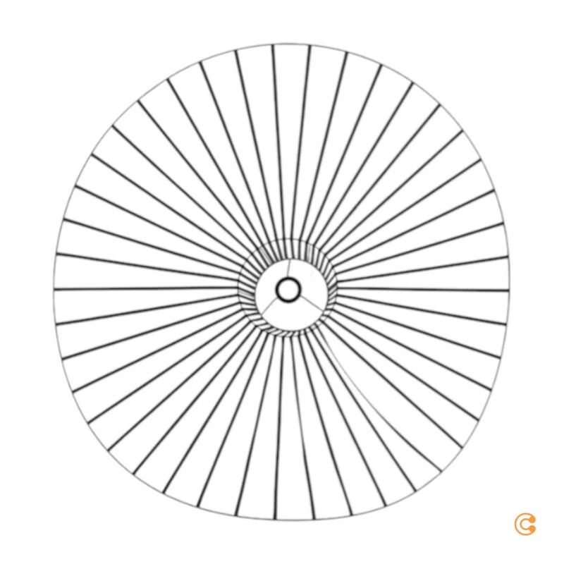 B-Ware Petite Friture Vertigo Pendelleuchte Hängeleuchte Deckenlampe Ø 110cm SIEHE TEXT