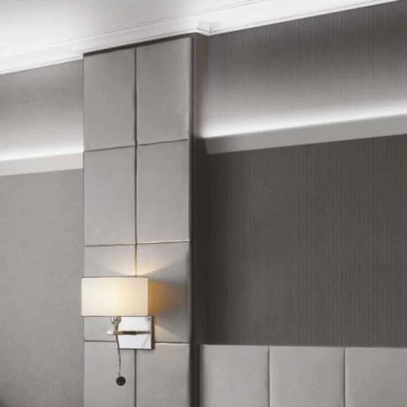 Aufbau-Wandprofil schräg 200cm Weiß ohne Abdeckung für LED-Strips