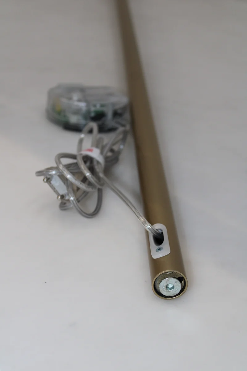 Foscarini Stehlampe Stehleuchte Gem E27 Gold Weiß Glas Lampe SIEHE TEXT/FOTO