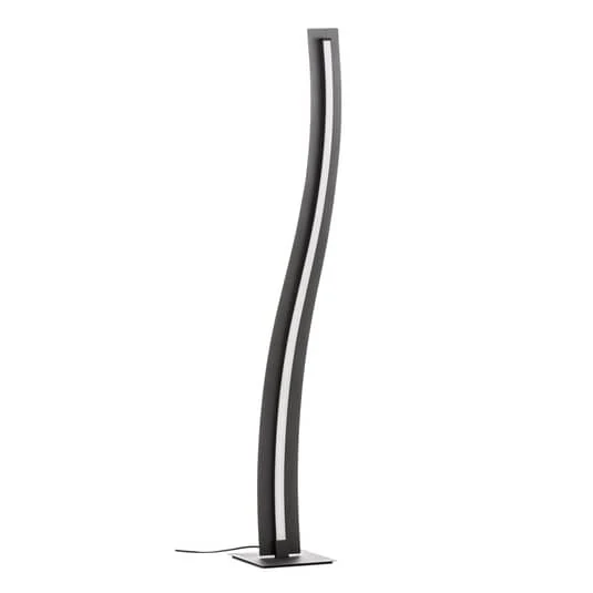 B-Ware Trio Lighting LED-Stehleuchte Salerno SwitchDim schwarz matt Standleuchte La1