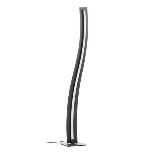 B-Ware Trio Lighting LED-Stehleuchte Salerno SwitchDim schwarz matt Standleuchte La481