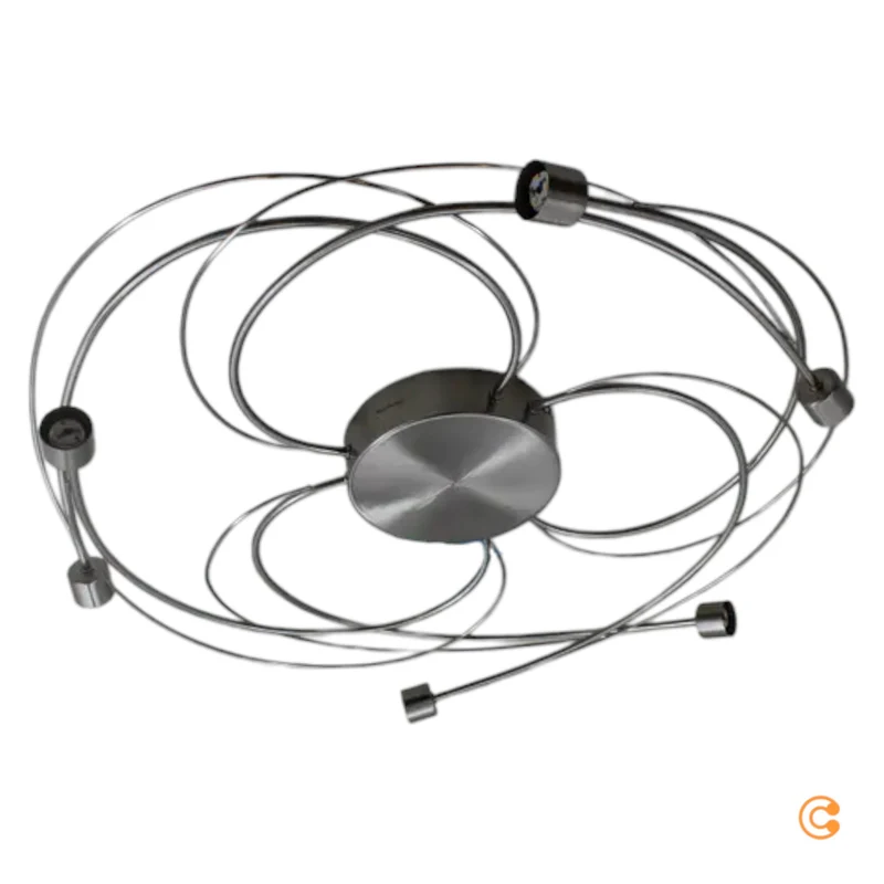 B-Ware Paul Neuhaus LED Deckenleuchte Nelia Deckenstrahler Acrylglas Stahl 14x60cm