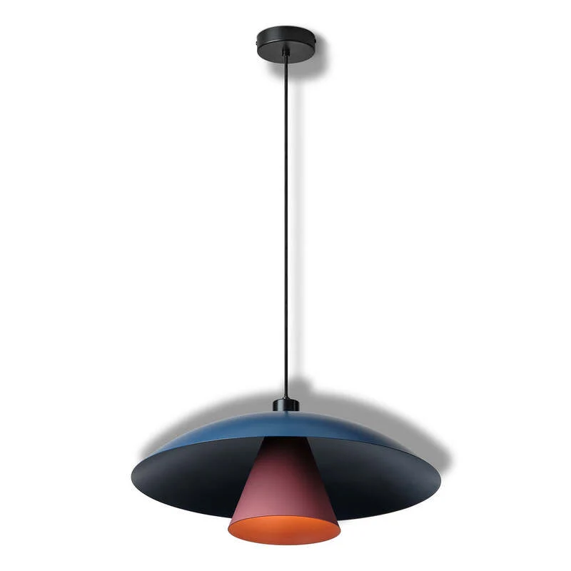 B-Ware OSRAM Pendelleuchte Hängelampe Flying Mushroom E27 LED Leuchte Metall Blau299