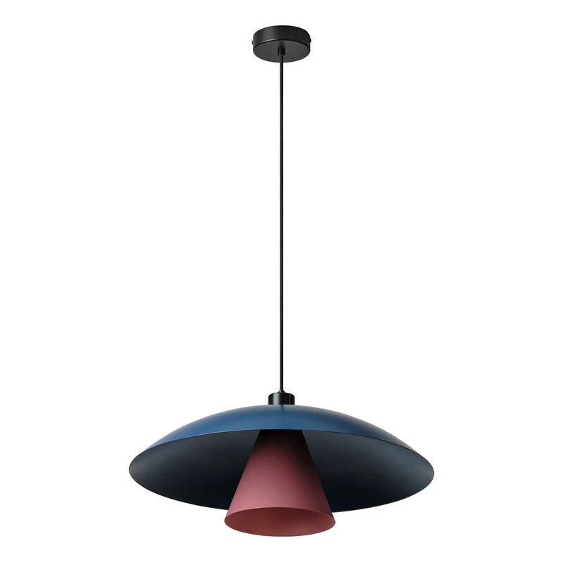 B-Ware OSRAM Pendelleuchte Hängelampe Flying Mushroom E27 LED Leuchte Metall Blau299