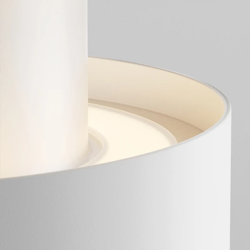 B-Ware Maytoni Deckenlampe Deckenleuchte Planet LED Weiß Aluminium Beleuchtung 3.000 K
