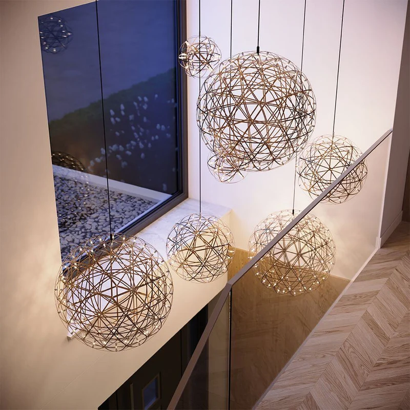 s.luce Atom XL Hängeleuchten-Kombination Modular