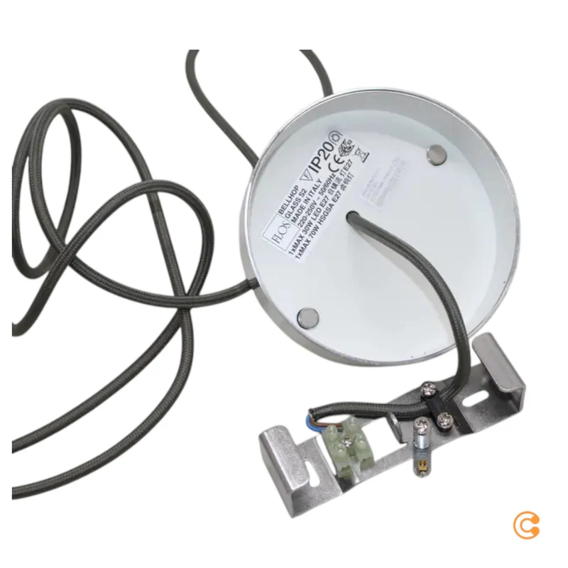B-Ware Flos Pendelleuchte Hängelampe Bellhop Glasleuchte bright alu SIEHE TEXT/FOTO