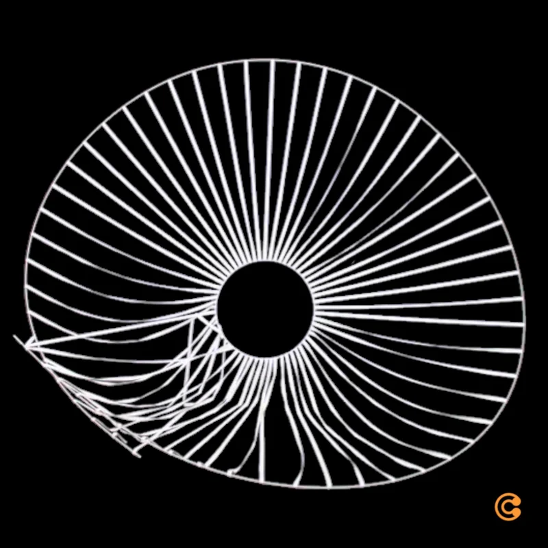 B-Ware Petite Friture Pendelleuchte Hängelampe LED Vertigo Nova 140 cm SIEHE TEXT/FOTO