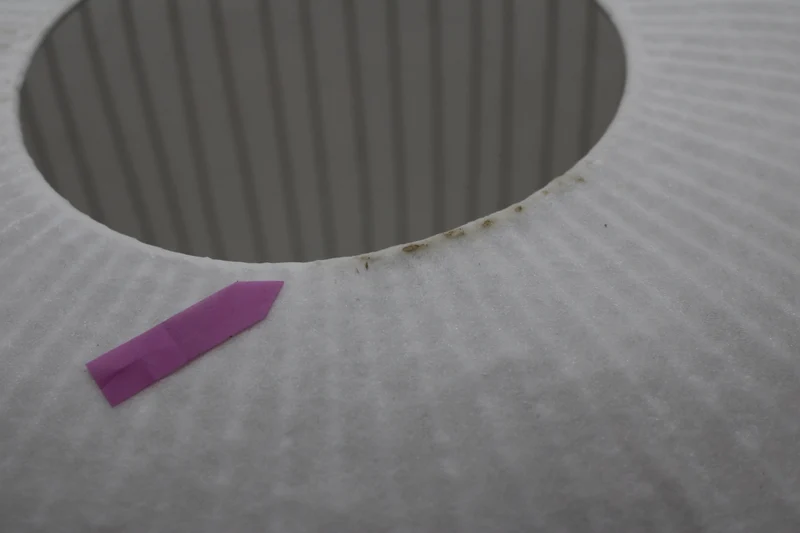 Muuto Pendelleuchte Hängelampe Strand creme Baldachin Kokon 60cm SIEHE TEXT/FOTO