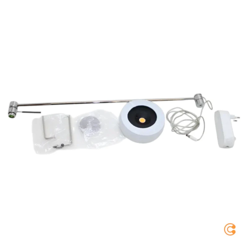 B-Ware Occhio Stehleuchte Leselampe LED chrom glänzend 160 cm Sento SIEHE TEXT/FOTO