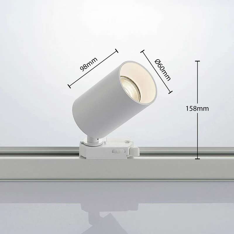 2x B-Ware Arcchio 3-Phasen-Strahler Brinja Strahler Deckenlampe für Schienensystem 2 STÜCK