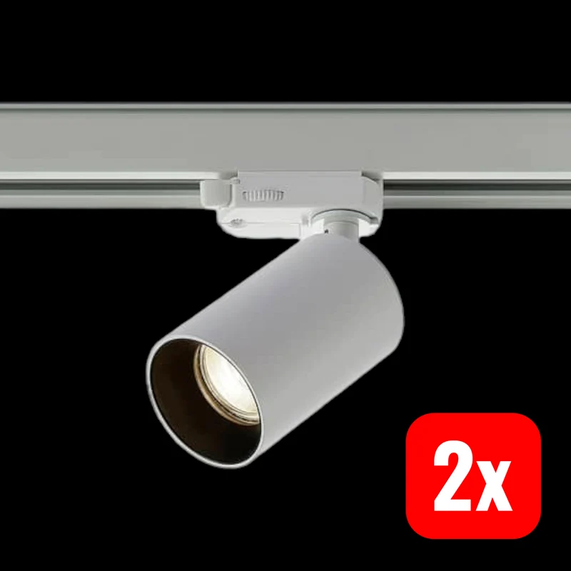 2x B-Ware Arcchio 3-Phasen-Strahler Lampe Brinja Deckenlampe für Schienensystem 2 STÜCK