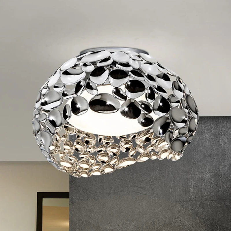 B-Ware Schuller Valencia Deckenleuchte Lampe LED Narisa Chrom Leuchte Wohnzimmer Acryl