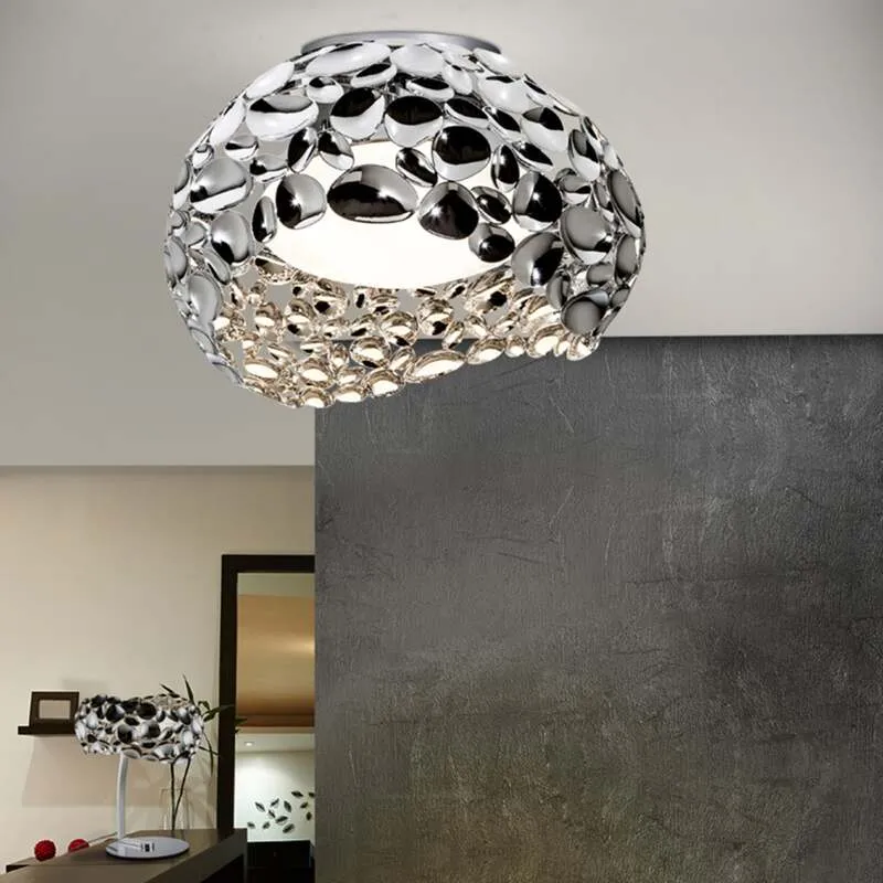 B-Ware Schuller Valencia Deckenleuchte Lampe LED Narisa Chrom Leuchte Wohnzimmer Acryl