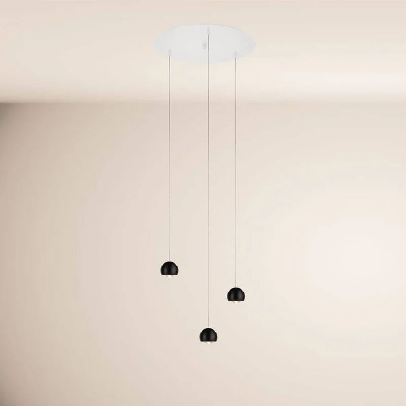 s.luce Beam LED Pendelleuchte 3- oder 5-flammig Modular Baldachin