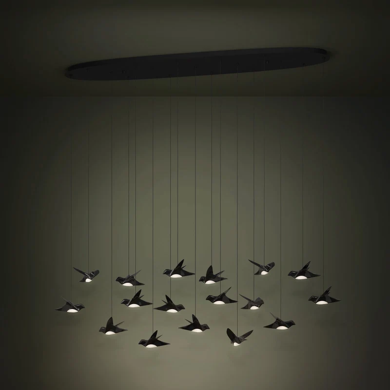 D-Ware Eglo Hängelampe Pendelleuchte Stars Of Light LED Paratebueno Schwarz Stahl