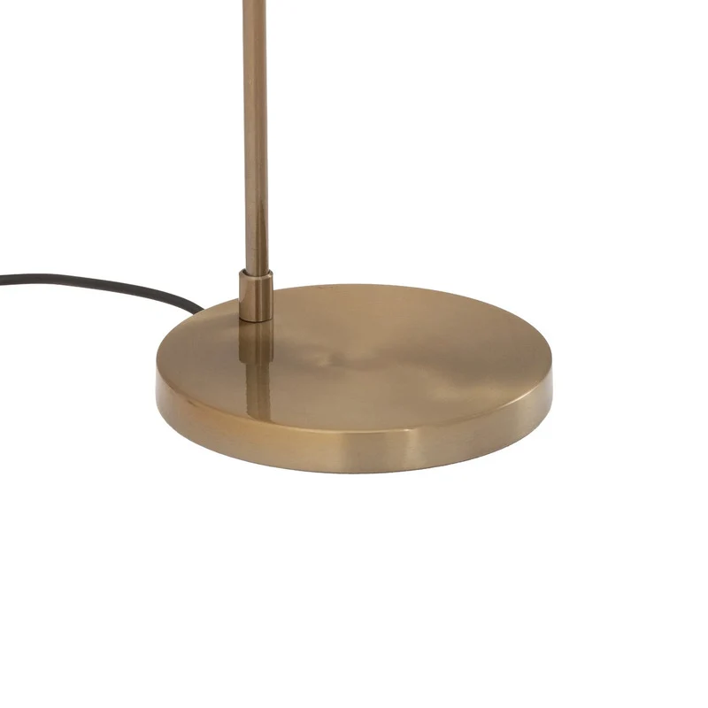 B-Ware Stehleuchte Lampe Viran Glas Goldfarben Antik Wohnzimmer Schlafzimmer Esszimmer