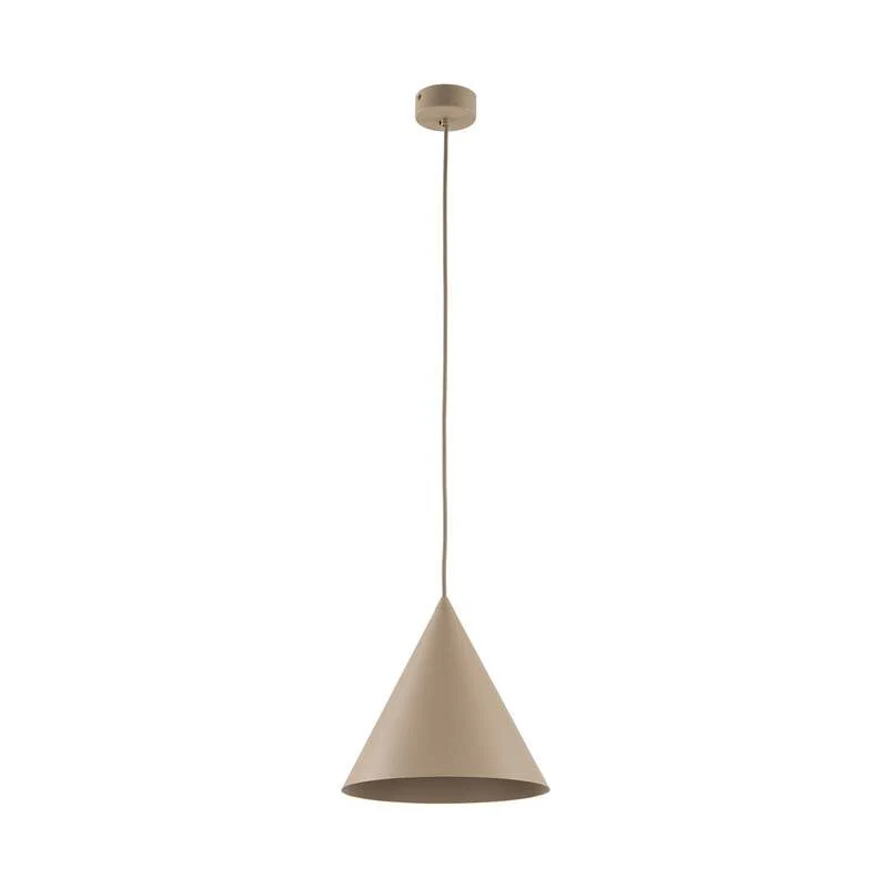 B-Ware TK-Lighting Hängeleuchte Pendelleuchte Cono Sand Stahl E27 LED Ø 25 cm 1-flammig