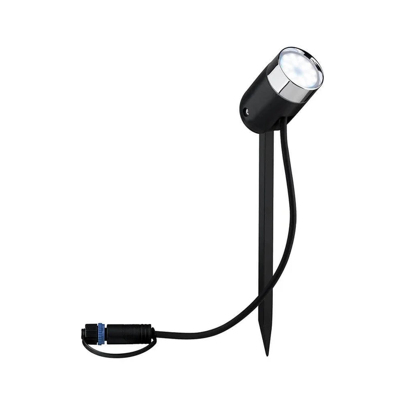 Plug & Shine LED Gartenstrahler Smart Home Zigbee Anthrazit IP65