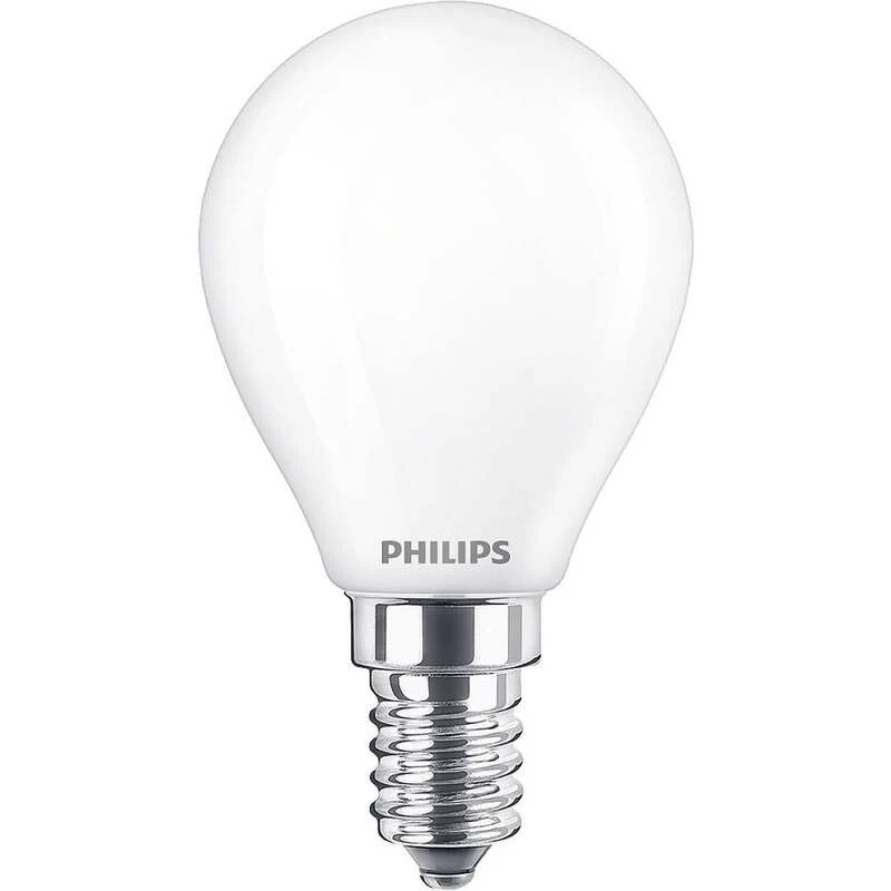 3x B-Ware Philips LED Lampe Glühbirne E14 Tropfenform Warmweiß 4,3 W Weiß 2er-Pack 3 SETS