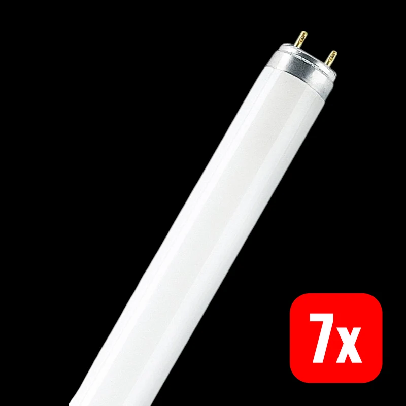 7x B-Ware OSRAM Leuchtstoffröhre Röhre Lampe Warmweiß G13 T8 Relax L 18 W 604 mm 7 STÜCK