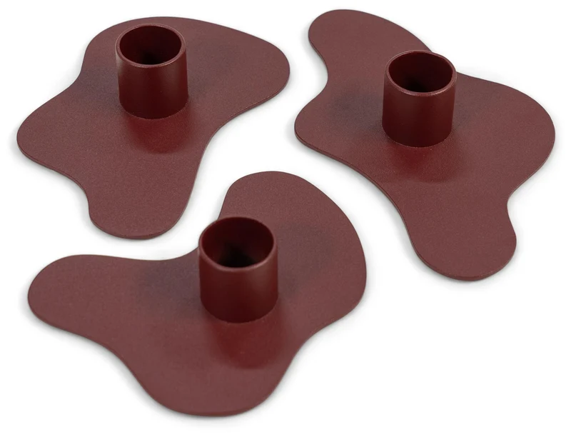 Spinder MELT Kerzenhalter 3er-Set Modernes Design verschiedene Farben
