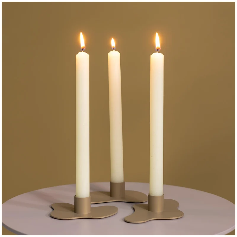 Spinder MELT Kerzenhalter 3er-Set Modernes Design verschiedene Farben