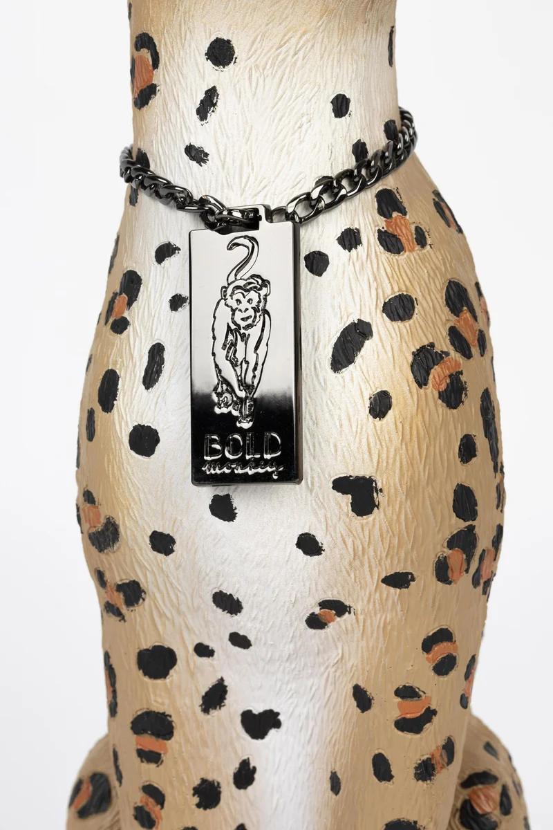 Stehlampe Gekrönter Panther | Design Leuchte von Bold Monkey