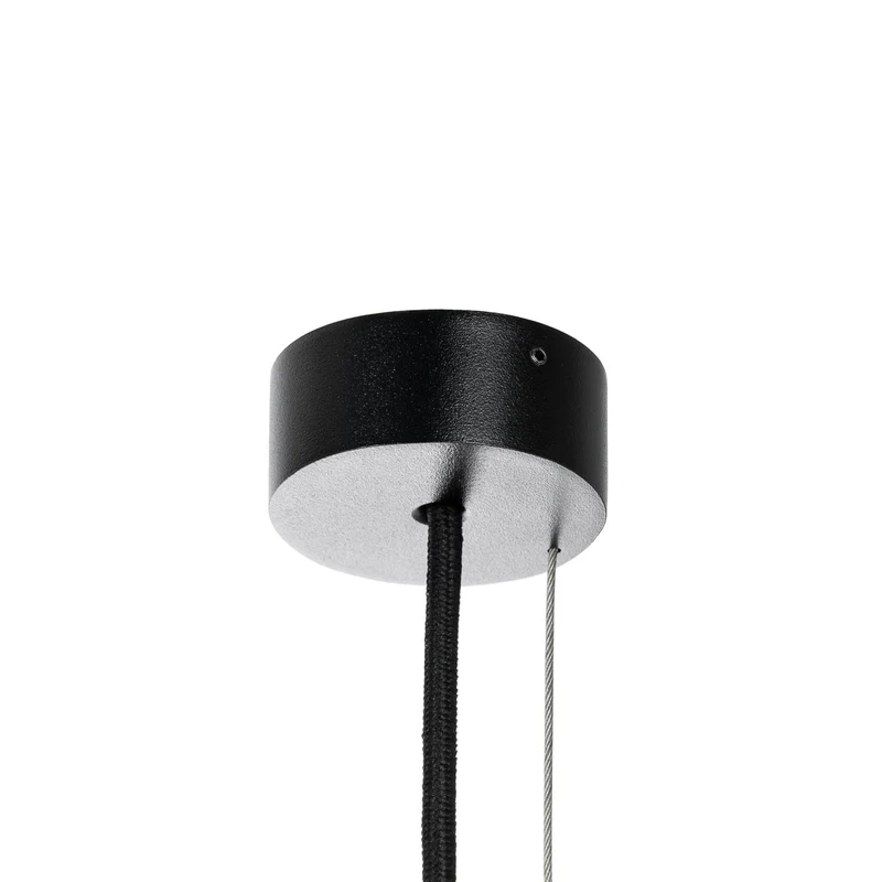 B-Ware Arcchio Hängeleuchte Pendelleuchte Brinja schwarz 120 cm 5 flg GU10293