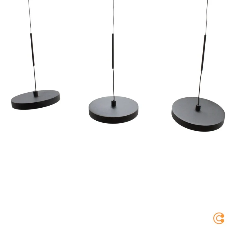 B-Ware JUST LIGHT Pendelleuchte Hängeleuchte LED Plata schwarz 3000K SIEHE TEXT