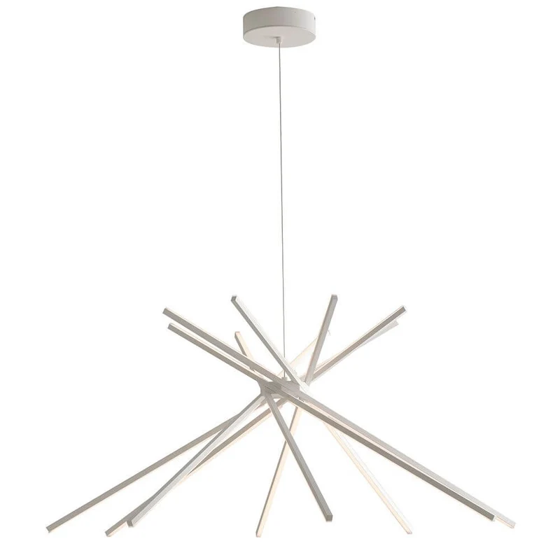 LED Pendelleuchte Shanghai Weiß