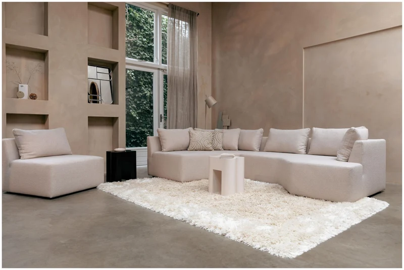 Stehlampe Buckle Head Beige | Minimalistisches Design von Zuiver
