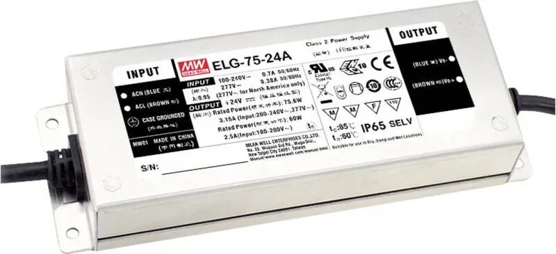 B-Ware Mean Well ELG-75-12DA-3Y LED-Treiber Konstantspannung Konstantstrom 60.0 W 5 A
