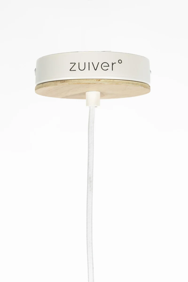 Zuiver Hängelampe Belle S Beige | Design-Leuchte mit Seil-Schirm