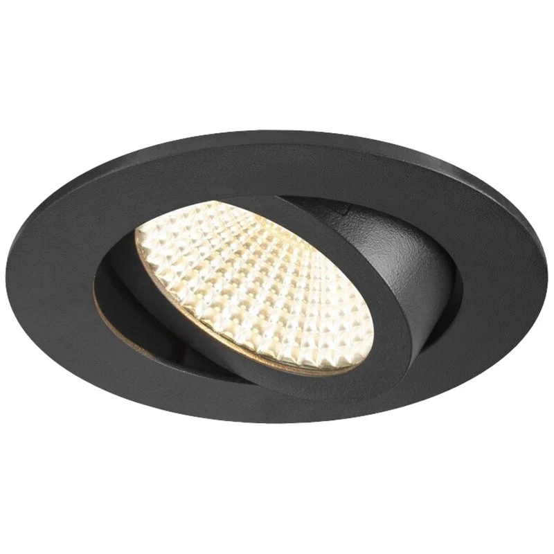 B-Ware SLV 1007426 NEW TRIA 68 LED-Einbauleuchte LED 11 W Schwarz