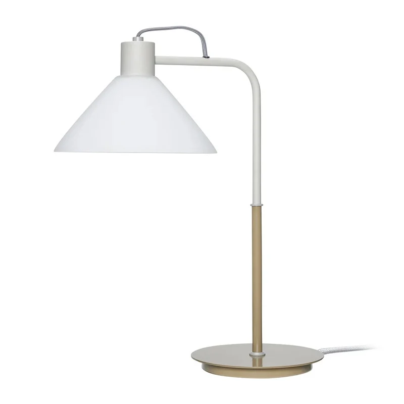 B-Ware Hübsch Interior Tischleuchte Lampe Spot Beleuchtung Glas H 44 cm khaki sand
