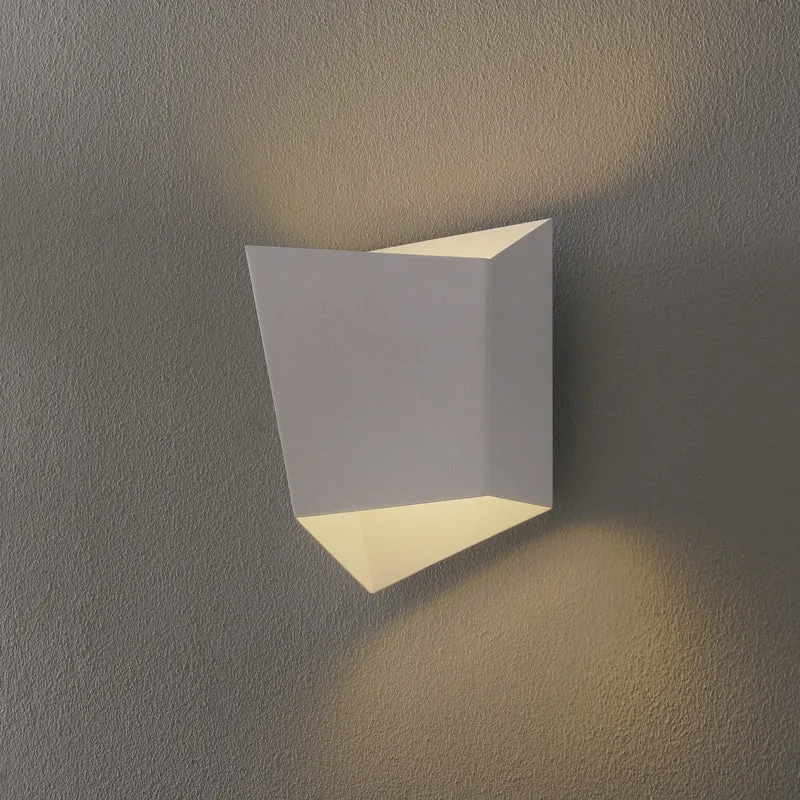 B-Ware Mantra Iluminación Wandleuchte Asimetric Wandleuchte Wandlicht aus Stahl GX53 we